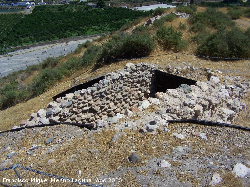 Los Millares. Muralla Cuarta - Los Millares. Muralla Cuarta. Pasillo de entrada