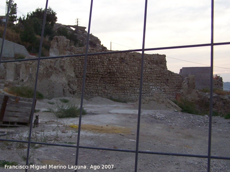 Muralla - Muralla. Terminacin de la muralla de la Calle Rambla