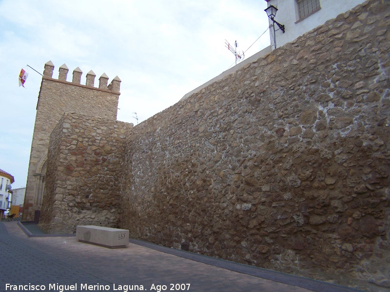 Muralla - Muralla. Muralla hacia la Puerta de San Antonio