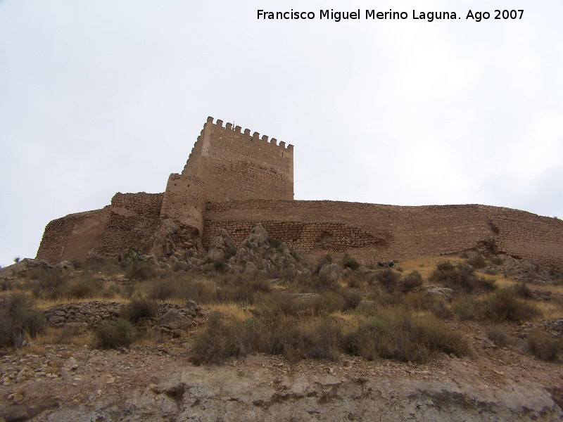 Castillo de Lorca - Castillo de Lorca. Torre del Espoln