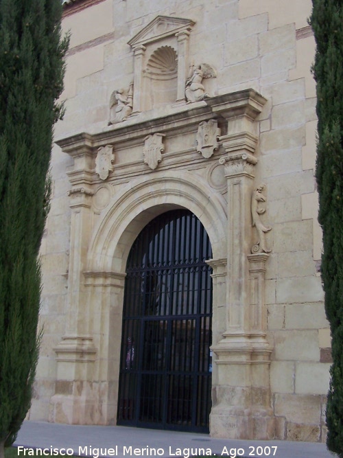 Convento de la Merced - Convento de la Merced. Portada