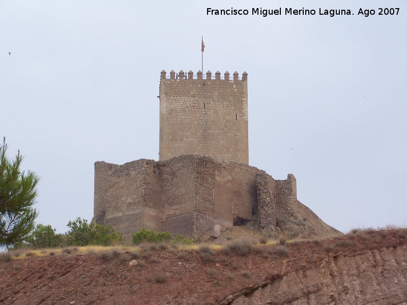 Castillo de Lorca. Torre del Espoln - Castillo de Lorca. Torre del Espoln. 