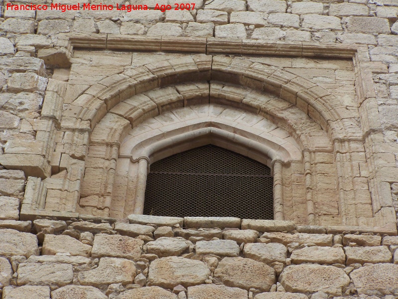Castillo de Lorca. Torre Alfonsina - Castillo de Lorca. Torre Alfonsina. Ventana