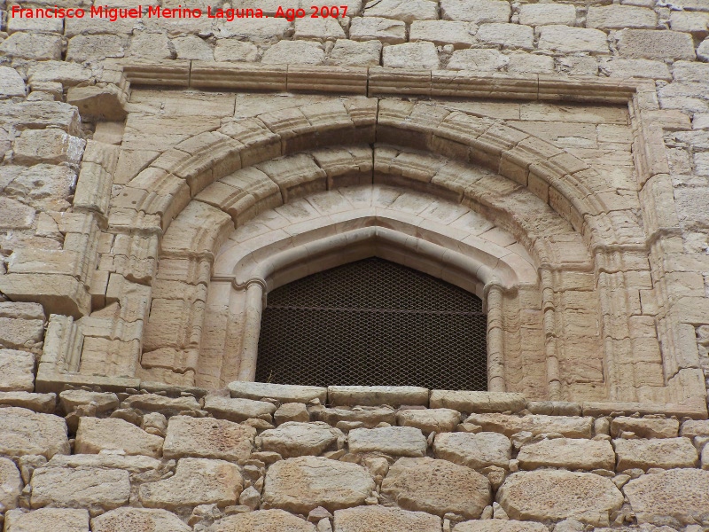 Castillo de Lorca. Torre Alfonsina - Castillo de Lorca. Torre Alfonsina. Ventana