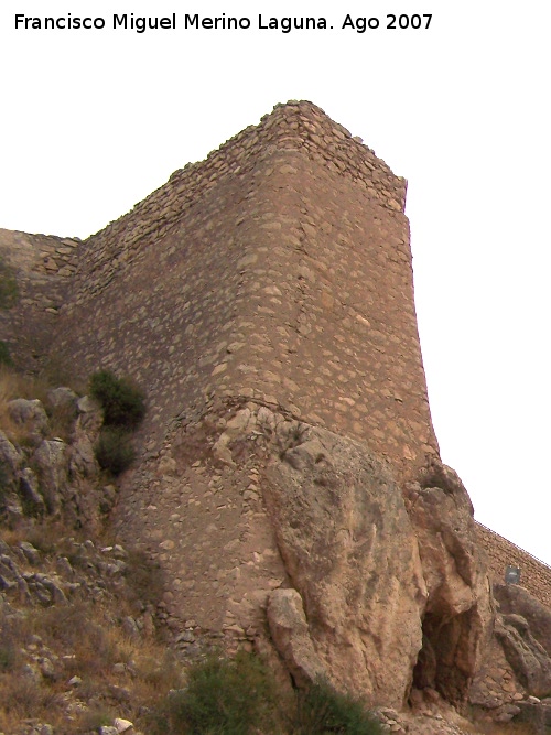 Castillo de Lorca. Torren de La Batera - Castillo de Lorca. Torren de La Batera. 