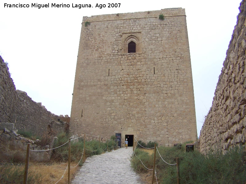 Castillo de Lorca. Alcazaba - Castillo de Lorca. Alcazaba. Segundo patio de armas