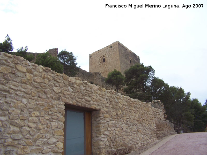 Castillo de Lorca. Aljibe del Espaldn - Castillo de Lorca. Aljibe del Espaldn. 