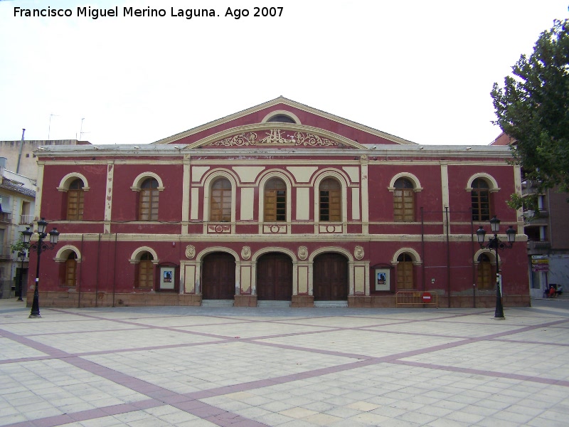 Teatro Guerra - Teatro Guerra. Fachada