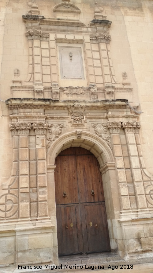 Baslica de Santa Mara - Baslica de Santa Mara. Portada lateral