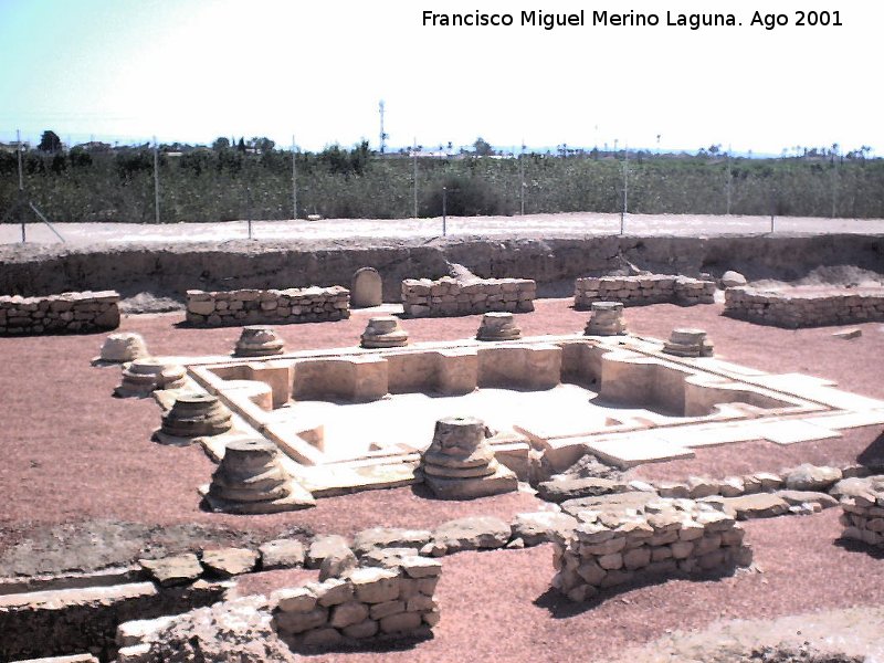 Yacimiento arqueolgico de La Alcudia - Yacimiento arqueolgico de La Alcudia. Vivienda romana de Ilici