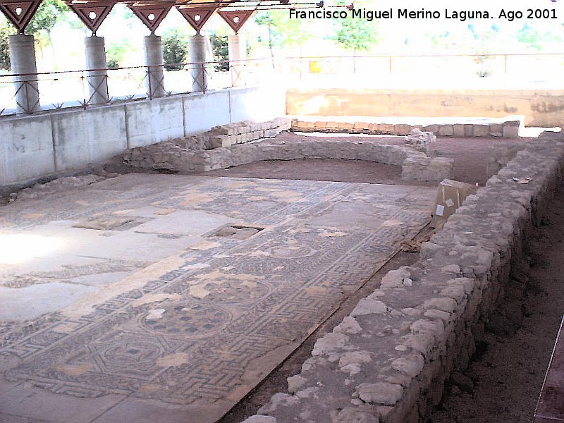 Yacimiento arqueolgico de La Alcudia - Yacimiento arqueolgico de La Alcudia. Baslica paleocristiana del S. V con mosaicos