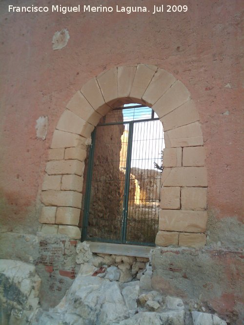 Castillo de la Mola - Castillo de la Mola. Puerta de acceso