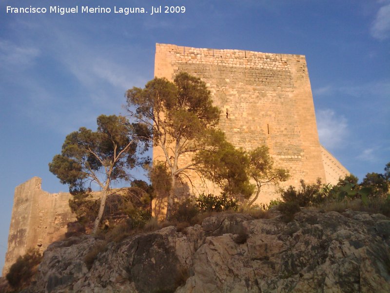 Castillo de la Mola - Castillo de la Mola. Torren triangular