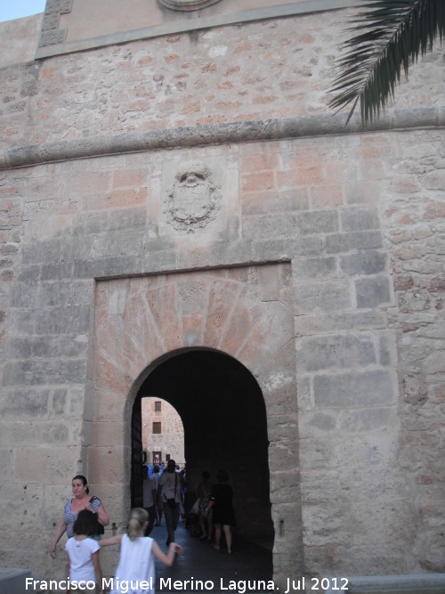 Castillo de Santa Pola - Castillo de Santa Pola. Puerta oeste
