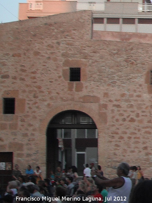 Castillo de Santa Pola - Castillo de Santa Pola. Puerta Este intramuros
