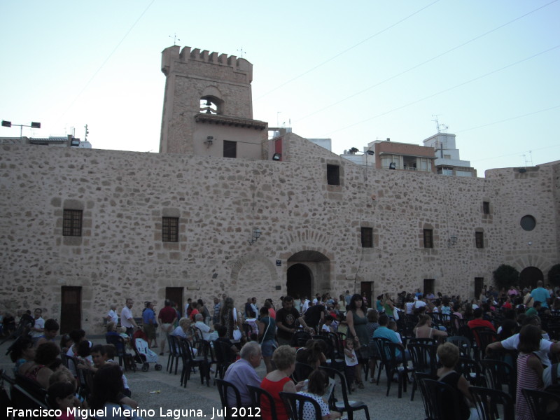 Castillo de Santa Pola - Castillo de Santa Pola. Puerta Oeste intramuros