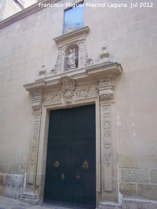 Concatedral de San Nicols de Bari - Concatedral de San Nicols de Bari. Portada lateral