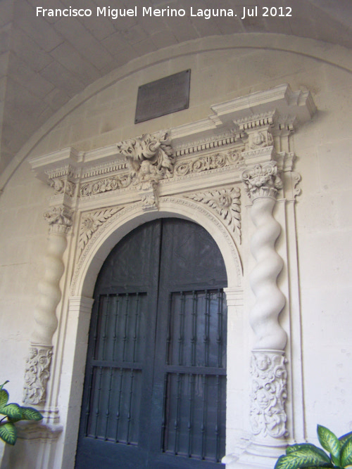 Concatedral de San Nicols de Bari - Concatedral de San Nicols de Bari. Puerta del claustro