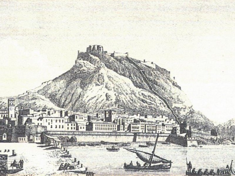 Castillo de Santa Brbara - Castillo de Santa Brbara. 1802