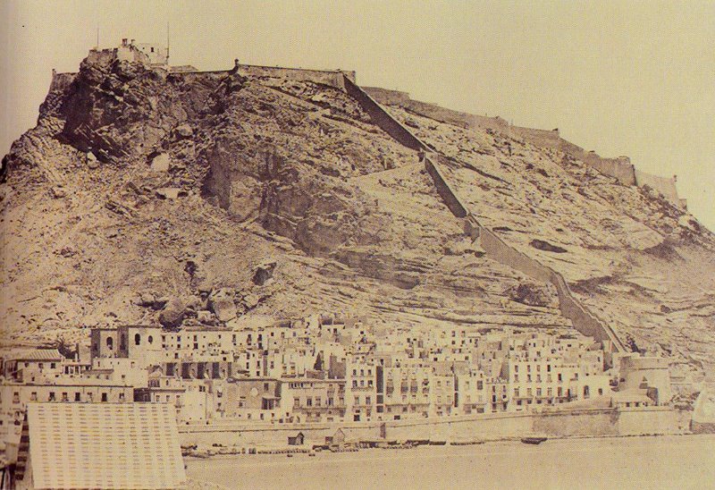 Castillo de Santa Brbara - Castillo de Santa Brbara. 1858