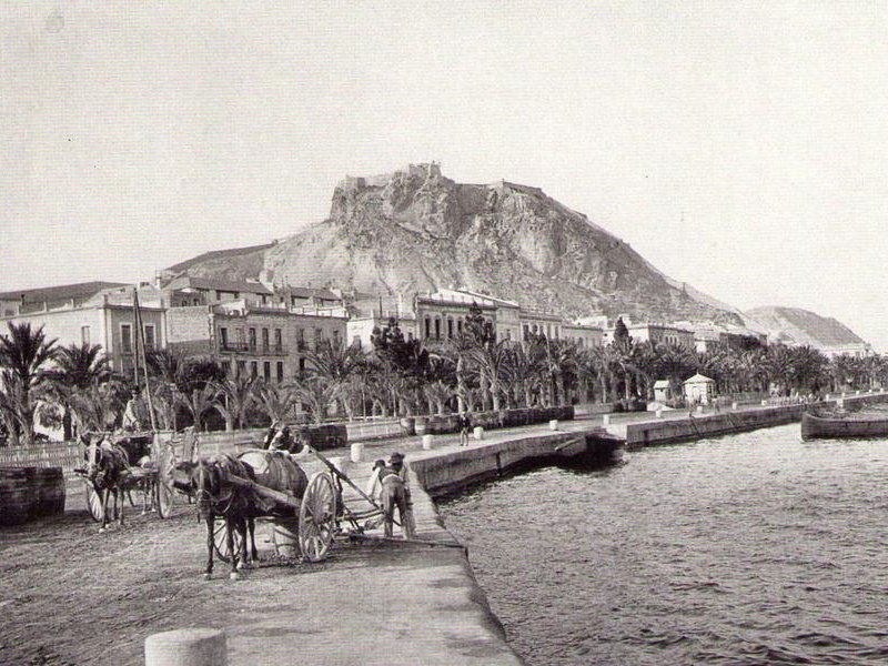 Castillo de Santa Brbara - Castillo de Santa Brbara. 1888