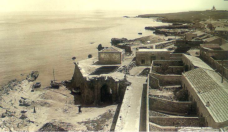 Isla de Tabarca. Murallas - Isla de Tabarca. Murallas. Foto antigua