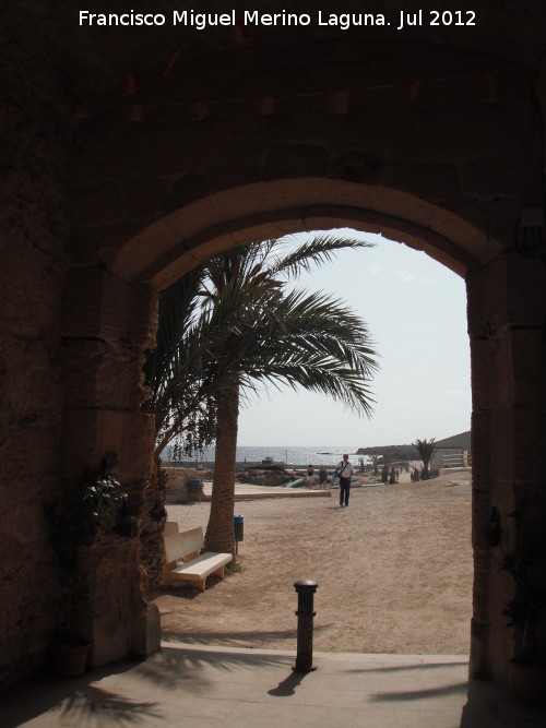 Isla de Tabarca. Puerta de Levante o San Rafael - Isla de Tabarca. Puerta de Levante o San Rafael. Interior