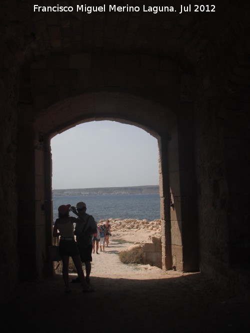 Isla de Tabarca. Puerta de la Trancada o San Gabriel - Isla de Tabarca. Puerta de la Trancada o San Gabriel. 