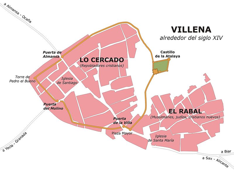 Historia de Villena - Historia de Villena. Siglo XIV