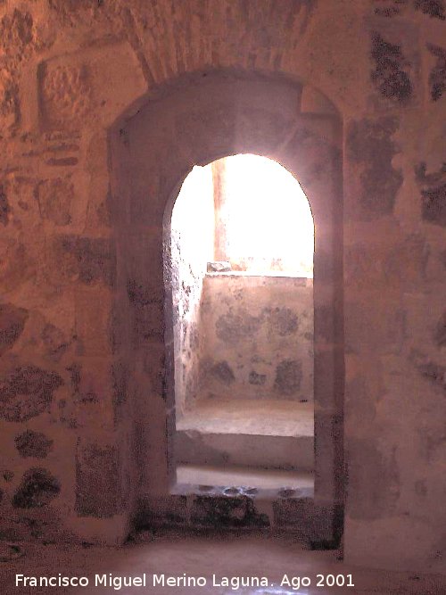 Castillo de la Atalaya - Castillo de la Atalaya. Escaleras