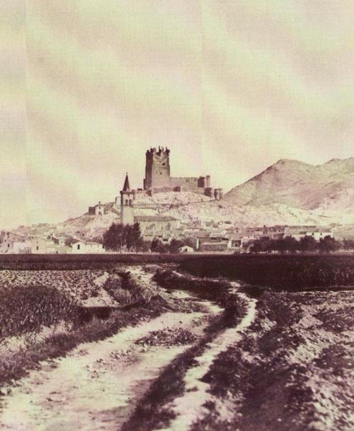 Castillo de la Atalaya - Castillo de la Atalaya. 1858