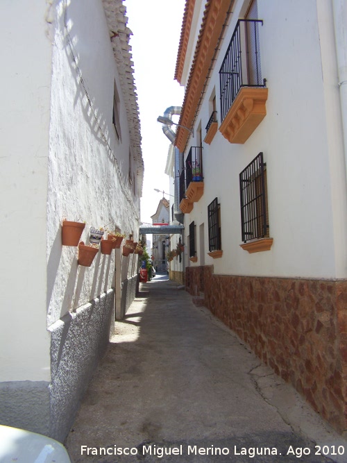 Calle de la Inmacul - Calle de la Inmacul. Con la Iglesia al fondo