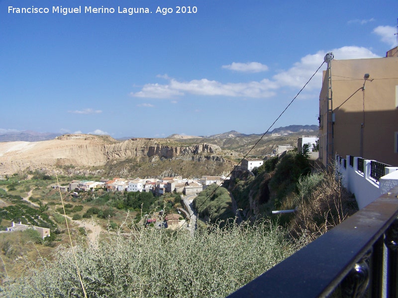 Mirador de la Huerta - Mirador de la Huerta. Al fondo el Barrio de Alfareras