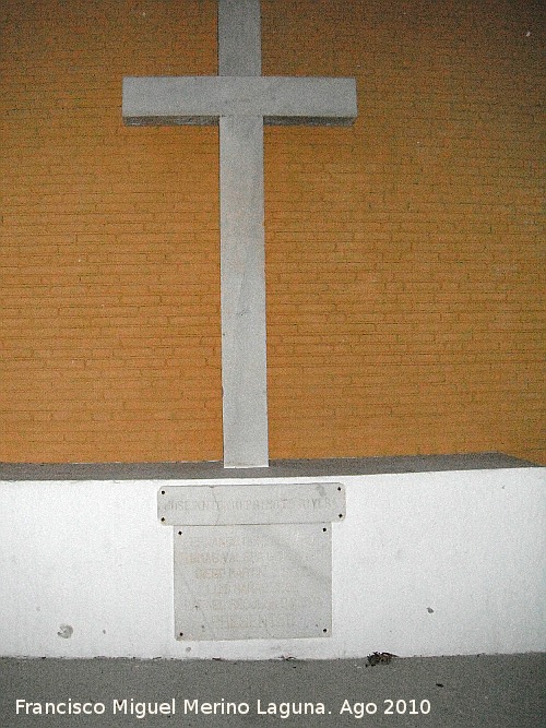 Mirador de Las Cruces - Mirador de Las Cruces. Cruz dedicada a Jose Antonio Primo de Rivera
