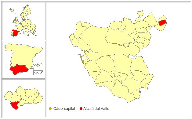Alcal del Valle - Alcal del Valle. Situacin