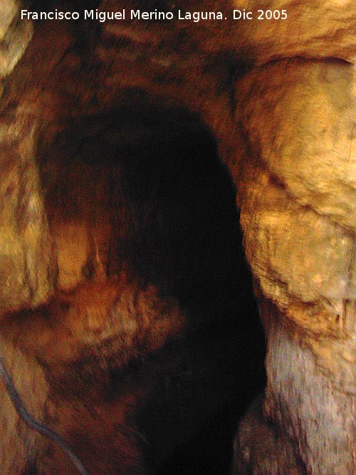 Convento de Caos Santos - Convento de Caos Santos. Interior de la cueva
