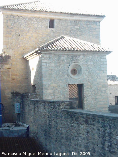 Convento de Caos Santos - Convento de Caos Santos. Parte trasera de la Iglesia