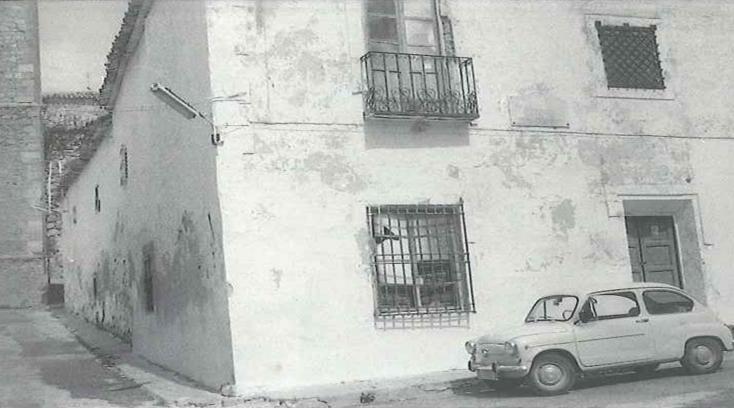 Casa de Fray Luis de Len - Casa de Fray Luis de Len. Foto antigua