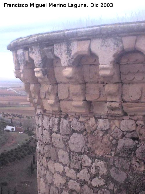 Castillo de Belmonte - Castillo de Belmonte. Torren circular