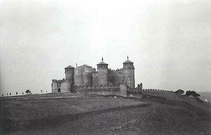 Castillo de Belmonte - Castillo de Belmonte. Rodaje de la pelcula Mio Cid