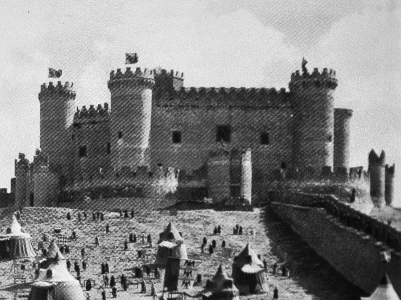 Castillo de Belmonte - Castillo de Belmonte. Foto antigua