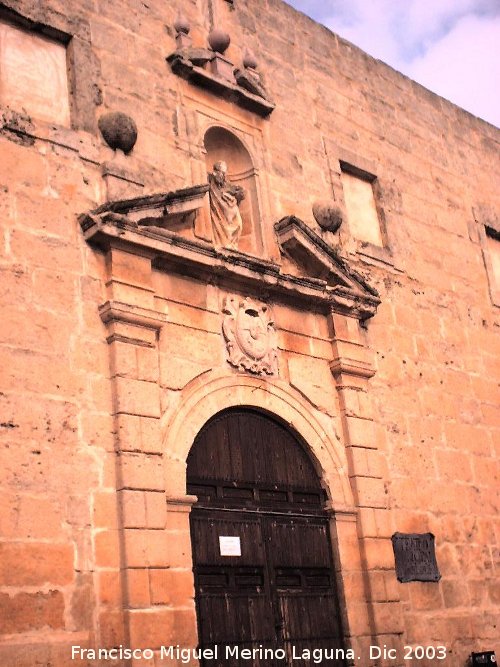 Convento de los Jesuitas - Convento de los Jesuitas. Portada de la Iglesia