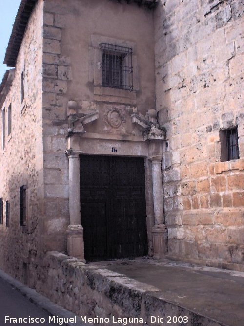 Convento de los Jesuitas - Convento de los Jesuitas. Portada lateral