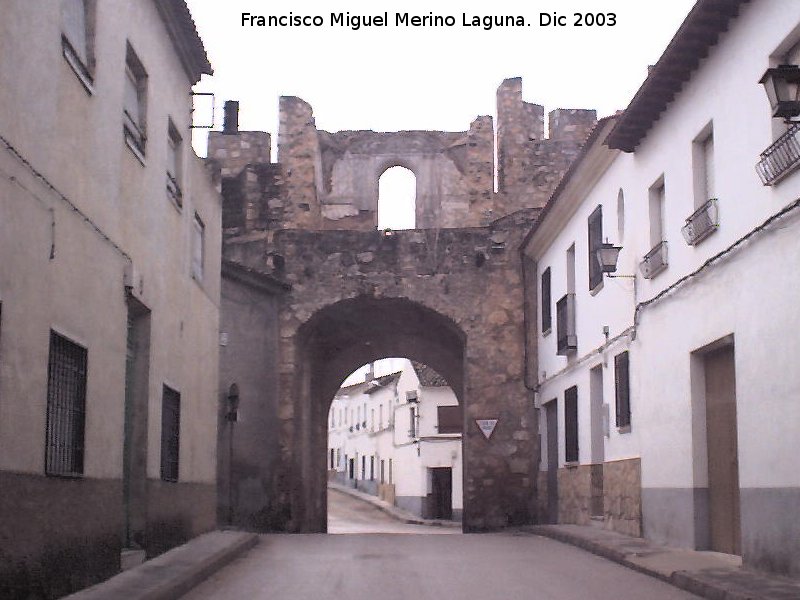Puerta de Chinchilla - Puerta de Chinchilla. Intramuros