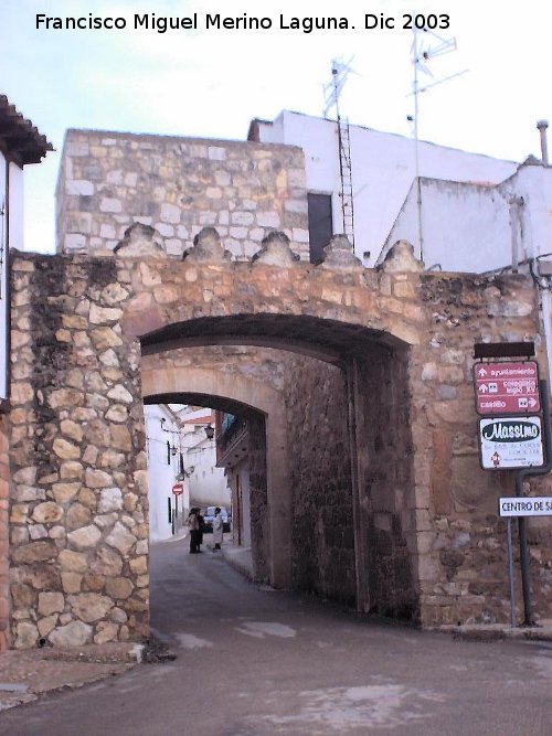 Puerta de Toledo - Puerta de Toledo. Extramuros