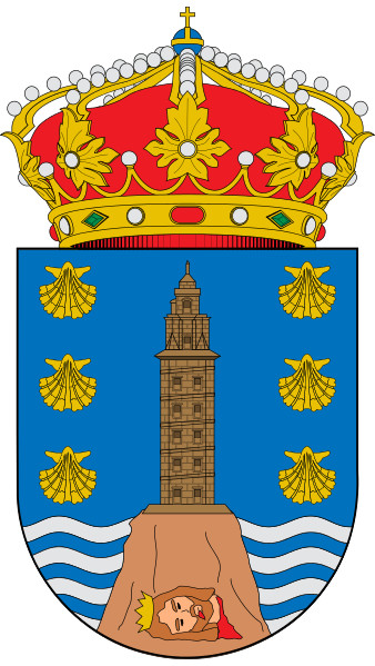 Provincia de La Corua - Provincia de La Corua. Escudo