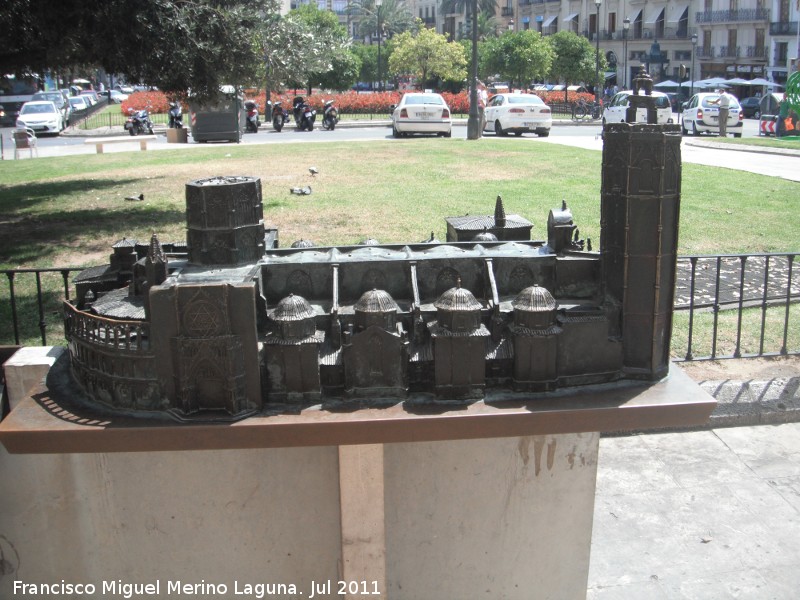 Catedral de Valencia - Catedral de Valencia. Maqueta