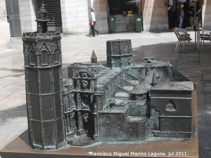 Catedral de Valencia - Catedral de Valencia. Maqueta