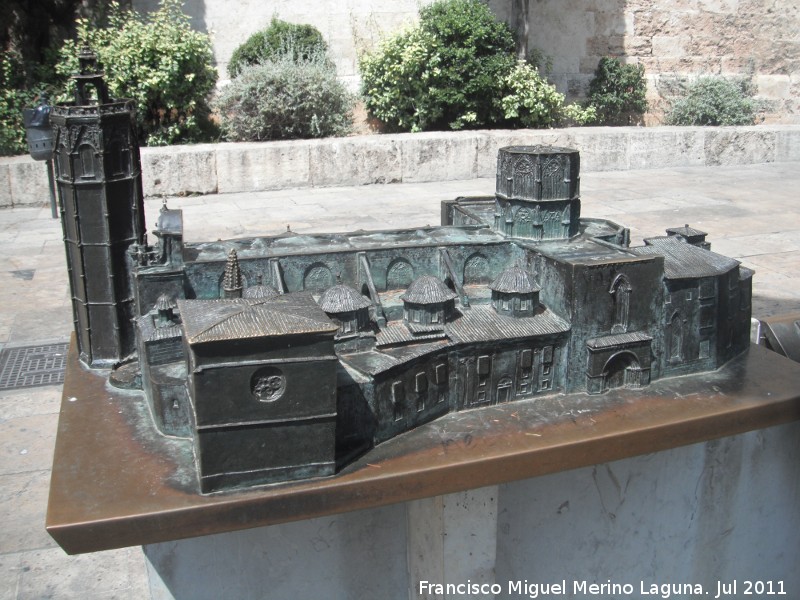 Catedral de Valencia - Catedral de Valencia. Maqueta