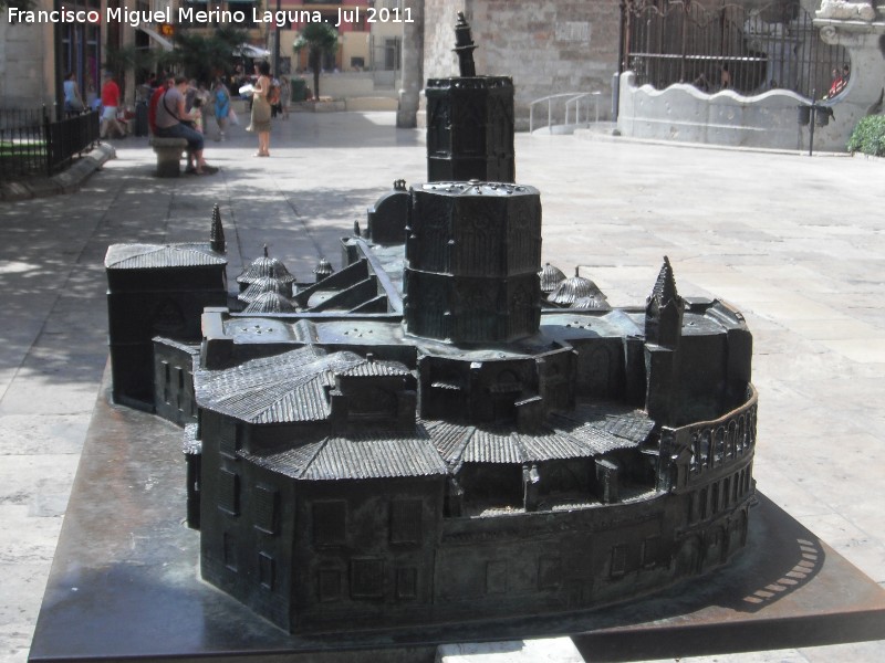 Catedral de Valencia - Catedral de Valencia. Maqueta